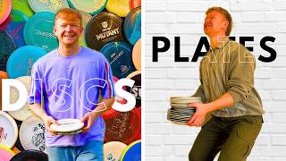 PLATES vs DiSCS  Disc Golf Science [upl. by Enirhtak]