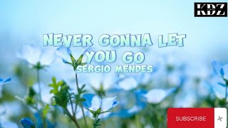 Sergio Mendes  Never Gonna Let You Go Lyrics [upl. by Sherburne379]