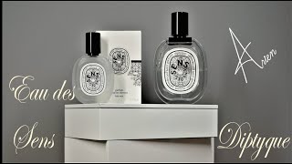 Eau des Sens by Diptyque  Eau de Toilette amp hair mist [upl. by Ylrrad]