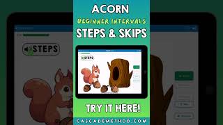 Acorn Steps and Skips  Cascade Method Boom Cards [upl. by Ecydnarb]