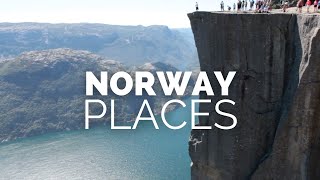 16 Best Places to Visit in Norway  Travel Video [upl. by Nallad780]