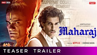 Maharaj movie 2024  Teaser trailer  Jaideep Ahlawat Junaid Khan Shalini Pandey Sharvari Wagh [upl. by Griswold]