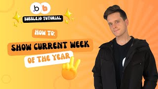 How To Show The Current Week Of The Year  Bubbleio [upl. by Goldi]