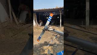 Helicopter tail rotor helicopter automobile viralvideo news [upl. by Aikemehs]