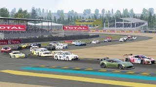 28 RACECARS at LeMans  McLaren F1 GTR Longtail  Assetto Corsa [upl. by Adnuhser]