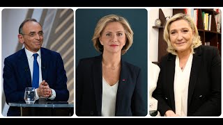 Zemmour Pécresse Le Pen  les dernières tendances dans les sondages à droite [upl. by Varney]