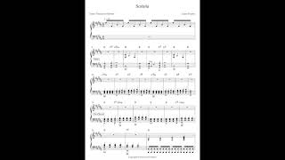 Scatola  Laura Pausini Base e spartito piano [upl. by Ebocaj]