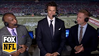 Tom Bradys best moments from his broadcast debut with FOX Sports at the UFL Championship [upl. by Eldorado213]