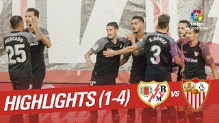 Resumen de Rayo Vallecano vs Sevilla FC 14 [upl. by Curtis987]