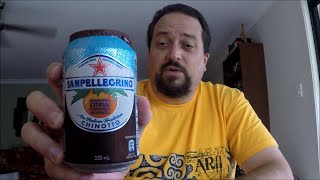 San Pellegrino Chinotto  Taste Test [upl. by Eesdnyl]