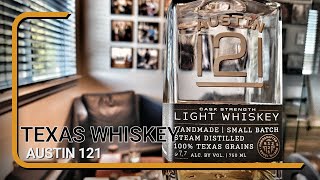 Texas Whiskey Austin 121  Austin Craft Spirits [upl. by Aenert]