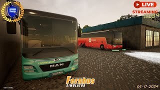 ✔️Fernbus Simulator ❄️ Olsztyn x Gdansk 💢 LIVE 139 [upl. by Tennies]