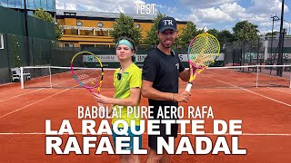 Je Teste La Raquette de Rafael Nadal Avec Hippo [upl. by Kragh]