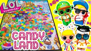 Who Will Win The Toy Surprises In The Mini Sweets Candy Land Game With Lol Surprise Dolls [upl. by Thurston44]