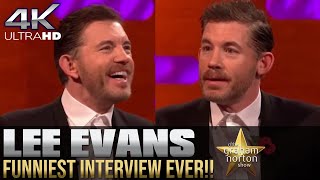 Lee Evans  Very funny interview on Graham Norton Full Version 4K [upl. by Ruphina12]