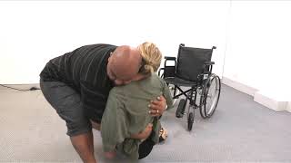 Medilife First Aid Training  114 2 Wheelchair CPR single rescue [upl. by Aneeroc]