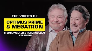 The Voices of Optimus Prime amp Megatron Interview with Frank Welker amp Peter Cullen  Transformers G1 [upl. by Marje822]