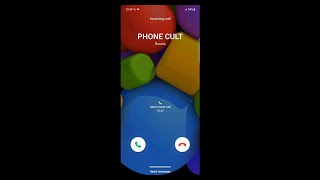 Samsung Galaxy S21 FE Incoming Call Over The Horizon 2022 Screen [upl. by Gaven]