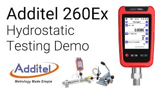 Hydrostatic Testing With the Additel 260Ex [upl. by Halik]