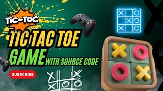 How to Create a Tic Tac Toe Game in C  StepbyStep Tutorial Tic Tac Toe Game in with Source Code [upl. by Aikkin]