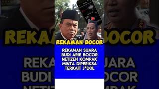 Diduga Rekaman Budi Arie Bocor Usai dicurigai Terlibat Jud0l [upl. by Hardigg]