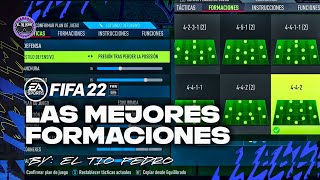 FIFA 22 Mejores FORMACIONES y TACTICAS ✅✅ TUTORIAL [upl. by Brewster]