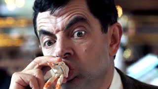 Fine Dining with Bean  Funny Clips  Mr Bean Official [upl. by Yesnil]