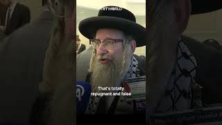 Rabbi Weiss denounces Israel’s atrocities in Palestine’s Gaza [upl. by Stolzer]