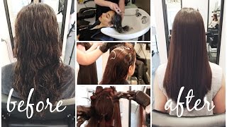 My Hair Transformation  Keratin Complex Smoothing Treatment  Eliana Jalali [upl. by Auberbach997]