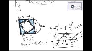Le théorème de Pythagore  géométrie plane  niveau élémentaire  en français [upl. by Yacano840]