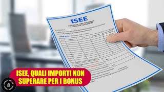 ISEE 2024 gli importi da non superare per accedere ai bonus e alle agevolazioni [upl. by Eissim]