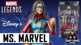 Marvel Legends Ms Marvel Disney Plus Infinity Ultron BAF Wave Review [upl. by Ayanaj557]