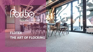 Flotex  The Art of Flocking  Forbo Flooring Systems [upl. by Enymzaj]