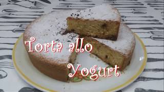 Torta allo Yogurt veloce SOLO 7 Bicchieri [upl. by Adnovad917]