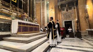 4 November 2024  Church of Santissima Trinità dei Pellegrini  Solemn Requiem Mass  The Introit [upl. by Lucine]