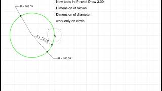 New tools in iPocket Draw 3 00 [upl. by Onaicul]