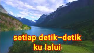 Penantian  Menunggu  Lirik Video [upl. by Safier]