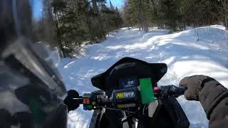 2020 Polaris switchback assault 850 test drive and first impressions [upl. by Odlavso422]