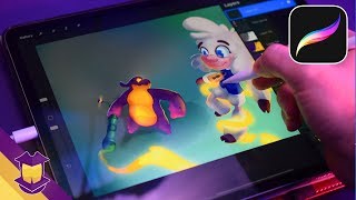 Getting Started with PROCREATE on the iPad Pro [upl. by Sorenson]