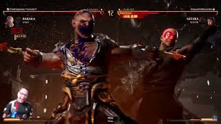 Comeback de Baraka VS Nitara barakamk1 mortalkombat1 mk1 Nitara [upl. by Maxwell]