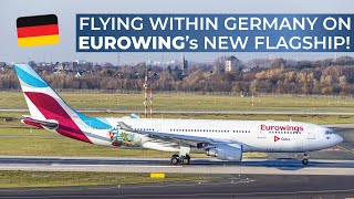 TRIPREPORT  Eurowings ECONOMY  Hamburg  Cologne  Airbus A330200 [upl. by Toolis]