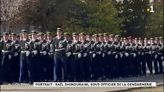 Portrait  Raël Dhinouraini sous officier de la gendarmerie [upl. by Amir]