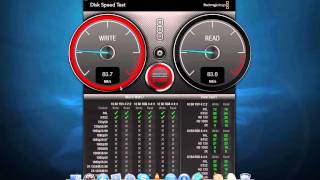 mac mini 2011 disk speed test [upl. by Anihpled]