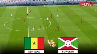 🔴LIVE  SENEGAL vs BURUNDI I AFRICA CUP NATIONS I QUALIFIERS MATCH I eFOOTBALL PES 21 GAMEPLAY [upl. by Hayifas]