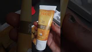 VLCC gold facial kit review goldfacialkit vlcc facial khushboomakeup youtubeshorts trending [upl. by Eastlake]