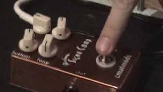 CMATMODS Deluxe Sigma Comp compressor guitar effects pedal demo w King Bee Guitars Telecaster [upl. by Ahtnams]