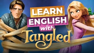 Learn ENGLISH with Disneys TANGLED [upl. by Omrellig]