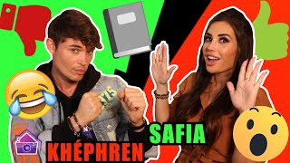 Khéphren vs Safia 10 Couples Parfaits 4  Qui sera le meilleur [upl. by Nosrak]