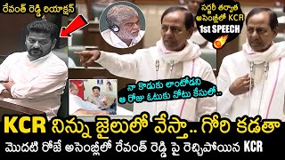 KCR First Speech In Assembly After Surgery  KCR Fires On CM Revanth Reddy  News Buzz [upl. by Anrapa]