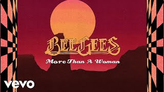 Bee Gees  More Than A Woman Lyric Video [upl. by Euqinorev]